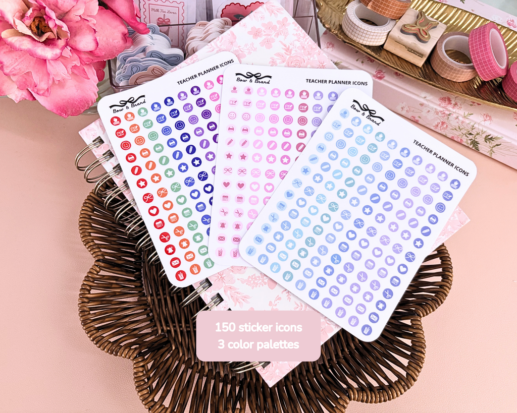 Teacher Planner Icons