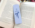 Do Not Disturb Gingham Bookmark