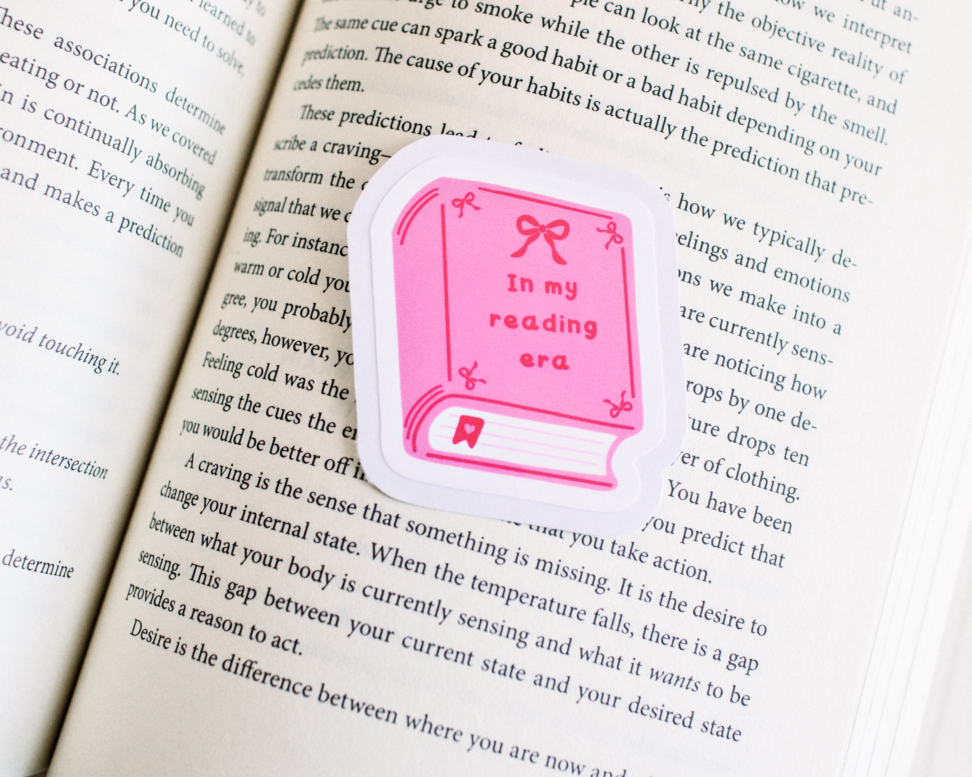 In My Reading Era Book Sticker