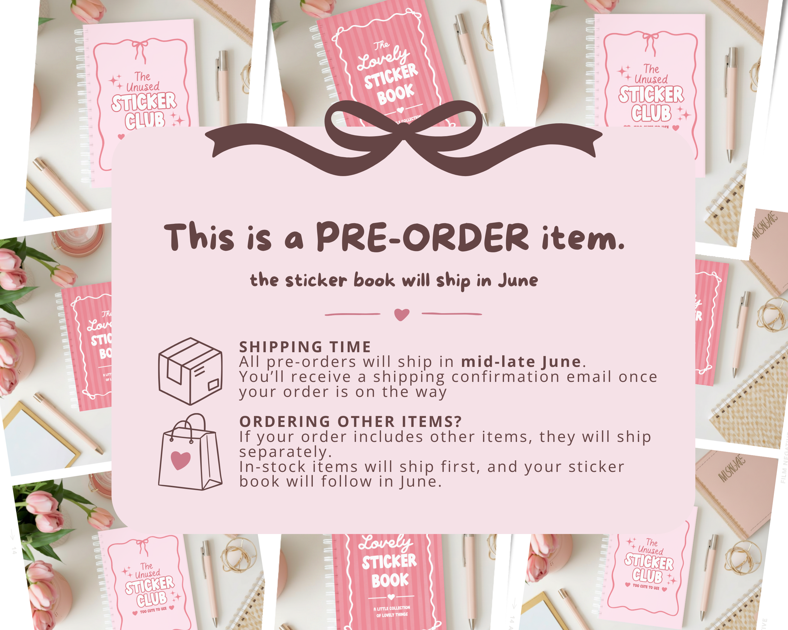 The Lovely Sticker Book — PRE-ORDER